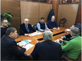 PRIMO GIORNO DI LAVORO DURANTE LA MISSIONE IN KAZAKISTAN